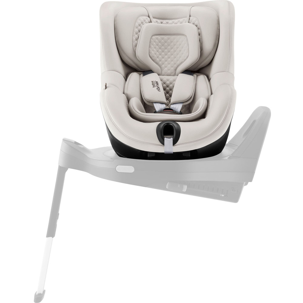Britax Romer DualFix 5Z - автокресло для детей (от 3 месяцев до 4 лет / 61 - 105 см) с функцией поворота 360, для использования автокресла необходима совместимая база ISOFIX (можно купить отдельно) • Soft Taupe LUX COLLECTION
