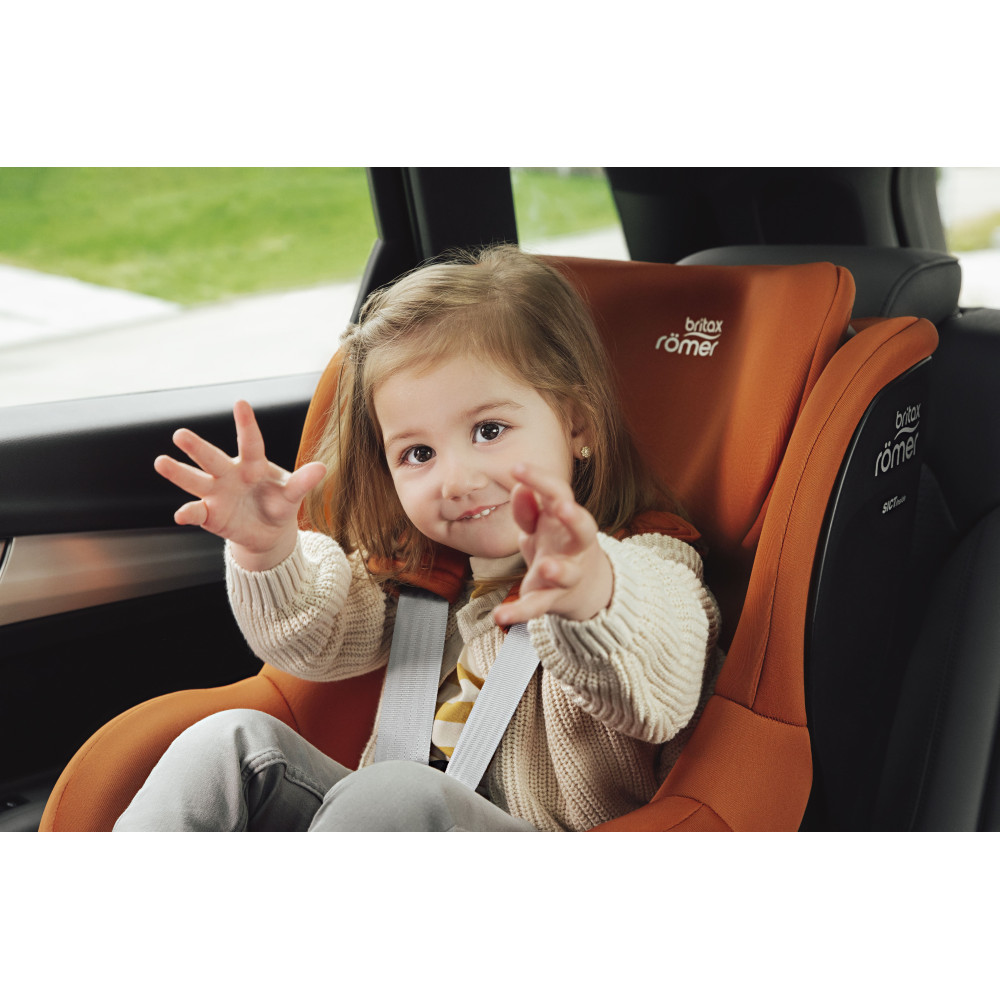 Britax Romer DualFix 5Z - автокресло для детей (от 3 месяцев до 4 лет / 61 - 105 см) с функцией 360, для использования автокресла необходима совместимая база ISOFIX (можно купить отдельно) • Urban Olive LUX COLLECTION