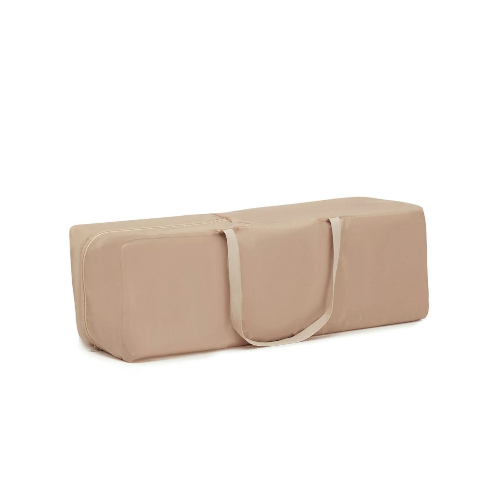 Kinderkraft Joy 2 - переносне компактне ліжко-манеж з пеленатором та іграшками • Beige (KLJOY02BEG000AC)