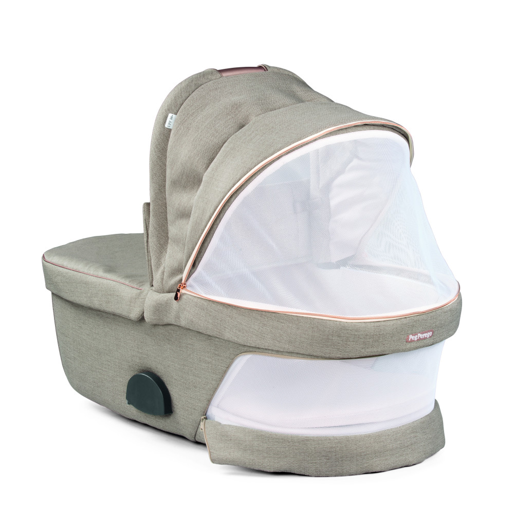 Peg Perego Veloce - дитяча коляска 3 в 1 з автокріслом Primo Viaggio SLK (від 0 до 15 місяців / 0-13 кг), люлька Culla Belvedere з підставкою • Mon Amour