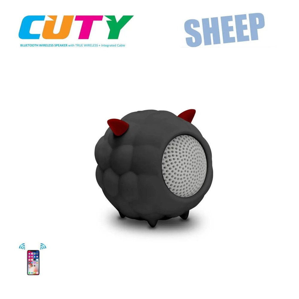 iDance Cuty Sheep - портативна Bluetooth-колонка 10 W • Black