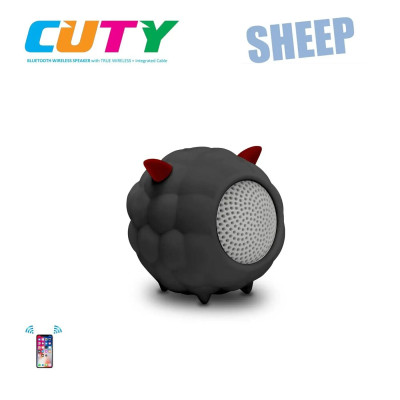 iDance Cuty Sheep - портативная Bluetooth-колонка 10 W • Black
