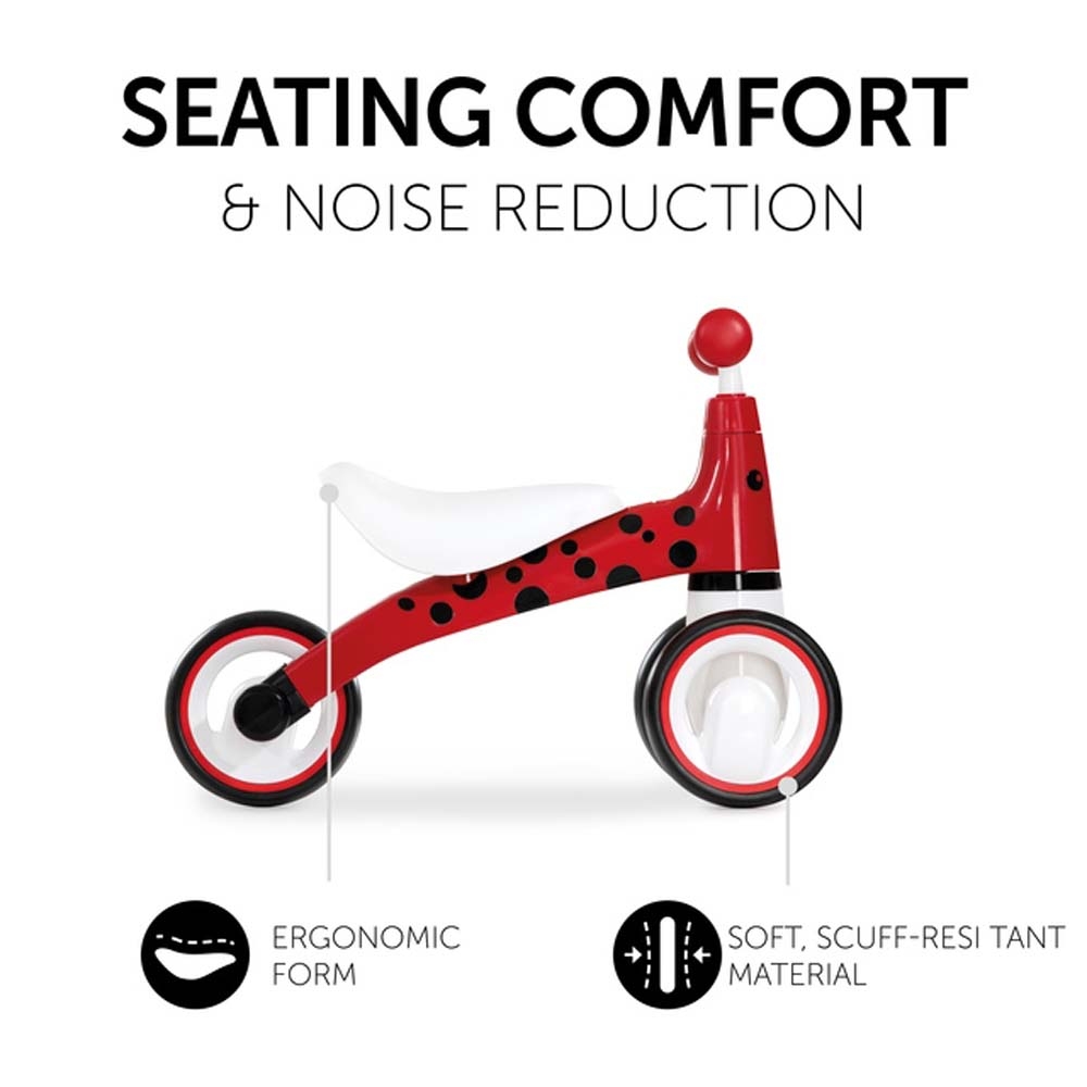 Беговел детский Hauck 1st Ride Three Ladybug Red (80301-5)