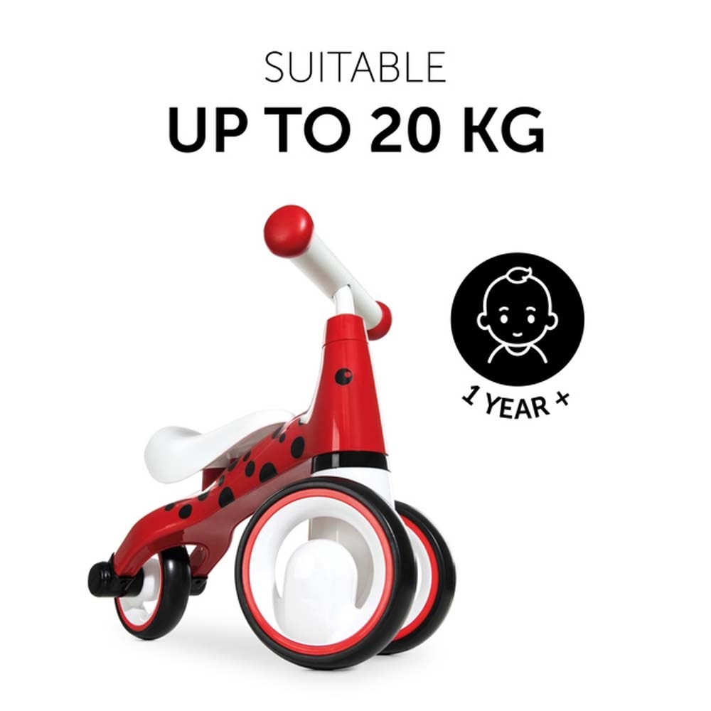 Беговел детский Hauck 1st Ride Three Ladybug Red (80301-5)