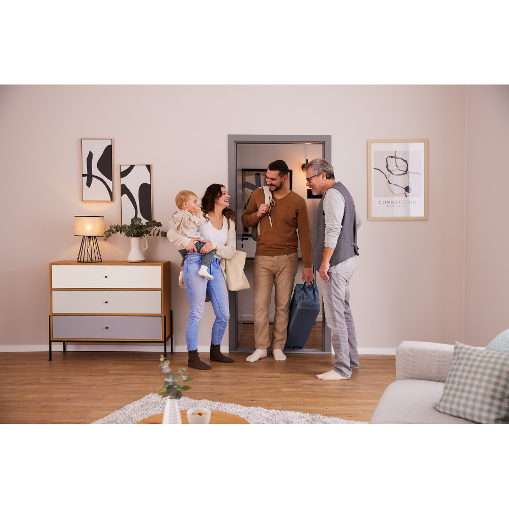 Hauck Sleep N Play Go Plus - детский манеж-кроватка на колесах • Dusty Blue