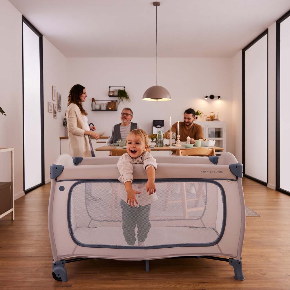 Дитячий манеж Hauck Sleep N Play Go Plus Dusty Blue (60089-4)