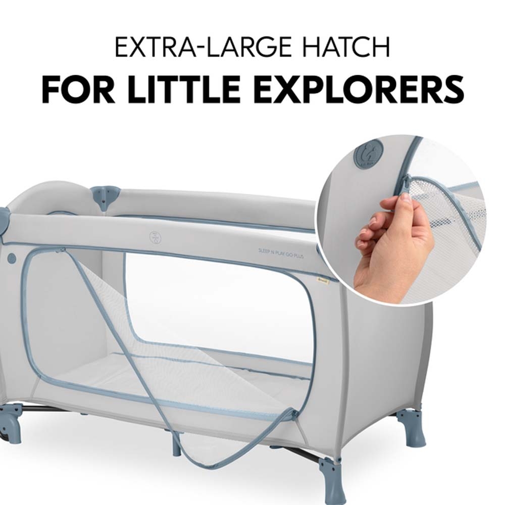 Дитячий манеж Hauck Sleep N Play Go Plus Dusty Blue (60089-4)