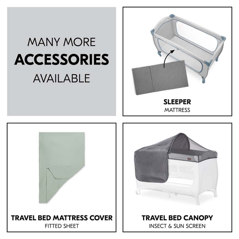 Дитячий манеж Hauck Sleep N Play Go Plus Dusty Mint (60088-7)