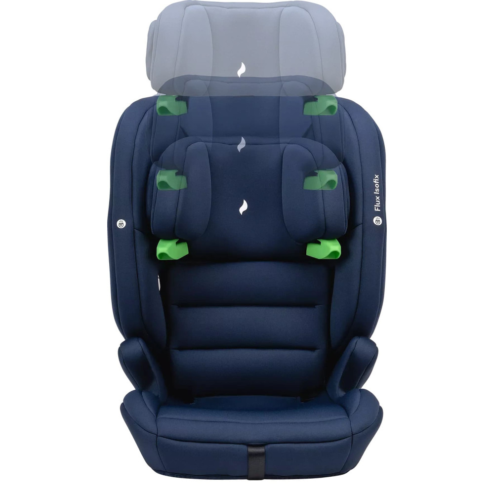 Osann Flux Isofix i-Size - детское автокресло (от 15 месяцев до 12 лет / 76 - 150 см) • Navy Melange Osann Flux Isofix i-Size - детское автокресло (от 15 месяцев до 12 лет / 76 - 150 см) • Navy Melange
