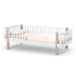 Veres Monaco | Верес Монако 190 - подростковая кровать (190x80 см), бук, антибактериальная краска с ионами серебра • Cappuccino White | Капучино-белый