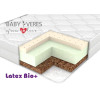 Baby Veres Latex bio+ - матрац з дихаючим ефектом (кокосова койра, піна Bio, натуральний латекс) • 120х60х12 см