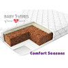 Baby Veres Comfort Seasons - матрац з двосторонньою основою (кокосова койра, натуральна вовна, бавовна) • 120х60х10 см
