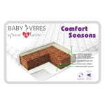 Baby Veres Comfort Seasons - матрац з двосторонньою основою (кокосова койра, натуральна вовна, бавовна) • 120х60х10 см Baby Veres Comfort Seasons - матрац з двосторонньою основою (кокосова койра, натуральна вовна, бавовна) • 120х60х10 см
