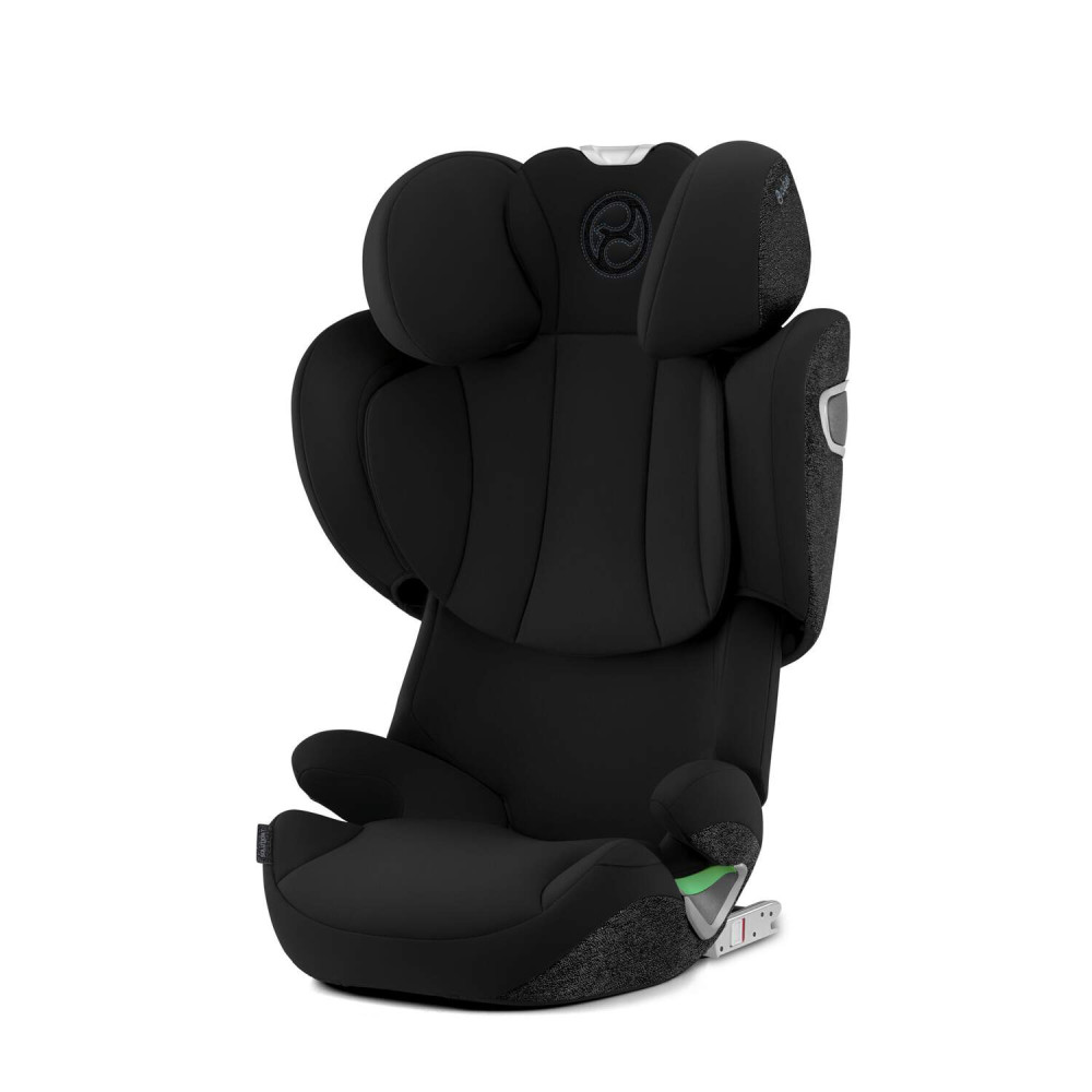 Cybex Solution T i-Fix - дитяче автокрісло (від 3 до 12 років / 100 - 150 см), з відкидним підголівником та покращеною вентиляцією • Sepia Black (Comfort)