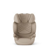 Cybex Solution T i-Fix - дитяче автокрісло (від 3 до 12 років / 100 - 150 см), з відкидним підголівником та покращеною вентиляцією • Cozy Beige (Plus)