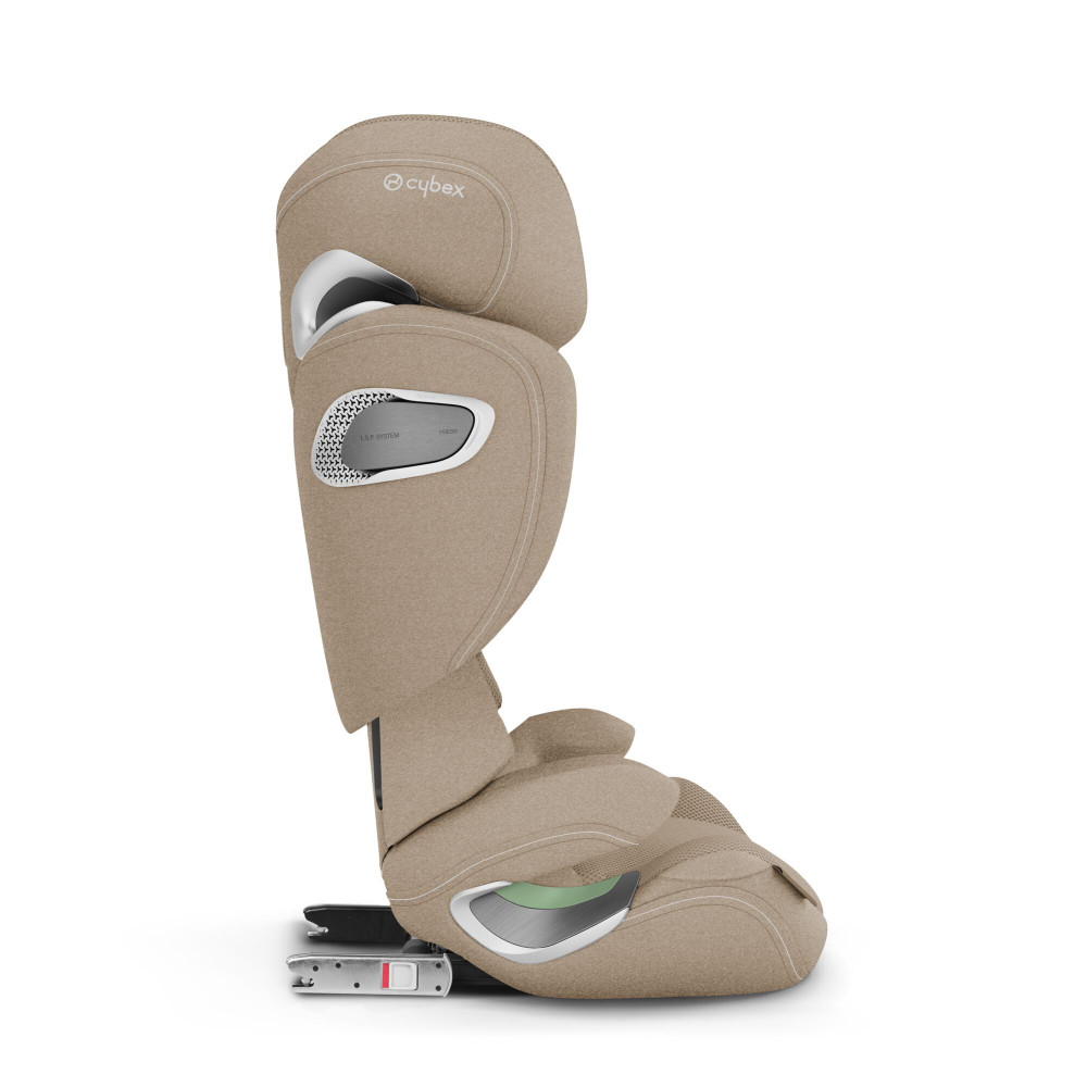 Cybex Solution T i-Fix - дитяче автокрісло (від 3 до 12 років / 100 - 150 см), з відкидним підголівником та покращеною вентиляцією • Cozy Beige (Plus) Cybex Solution T i-Fix - дитяче автокрісло (від 3 до 12 років / 100 - 150 см), з відкидним підголівником та покращеною вентиляцією • Cozy Beige (Plus)