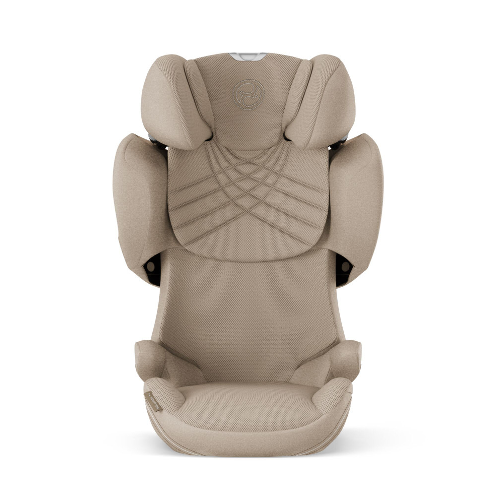 Cybex Solution T i-Fix - дитяче автокрісло (від 3 до 12 років / 100 - 150 см), з відкидним підголівником та покращеною вентиляцією • Cozy Beige (Plus) Cybex Solution T i-Fix - дитяче автокрісло (від 3 до 12 років / 100 - 150 см), з відкидним підголівником та покращеною вентиляцією • Cozy Beige (Plus)