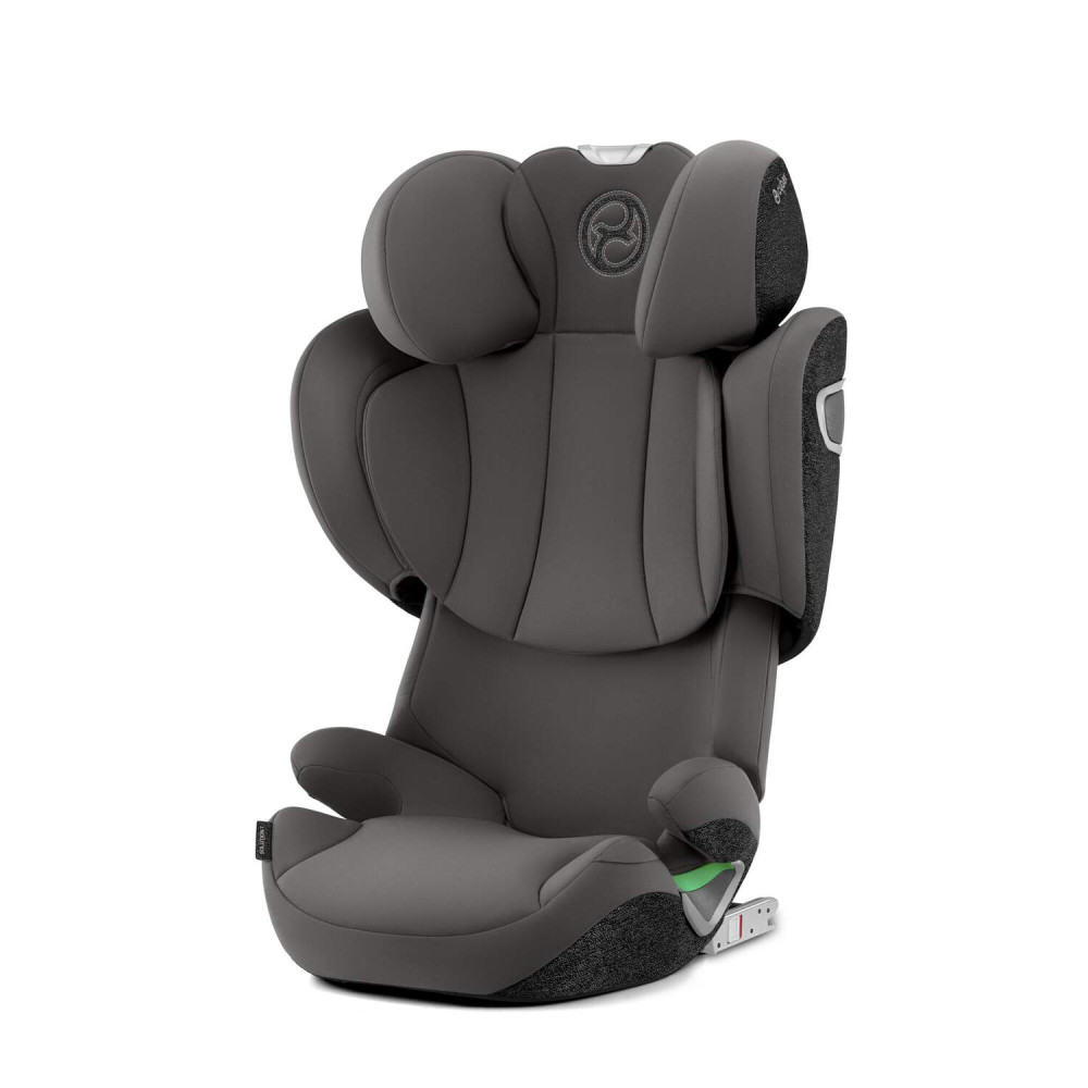 Cybex Solution T i-Fix - дитяче автокрісло (від 3 до 12 років / 100 - 150 см), з відкидним підголівником та покращеною вентиляцією • Mirage Grey (Comfort)
