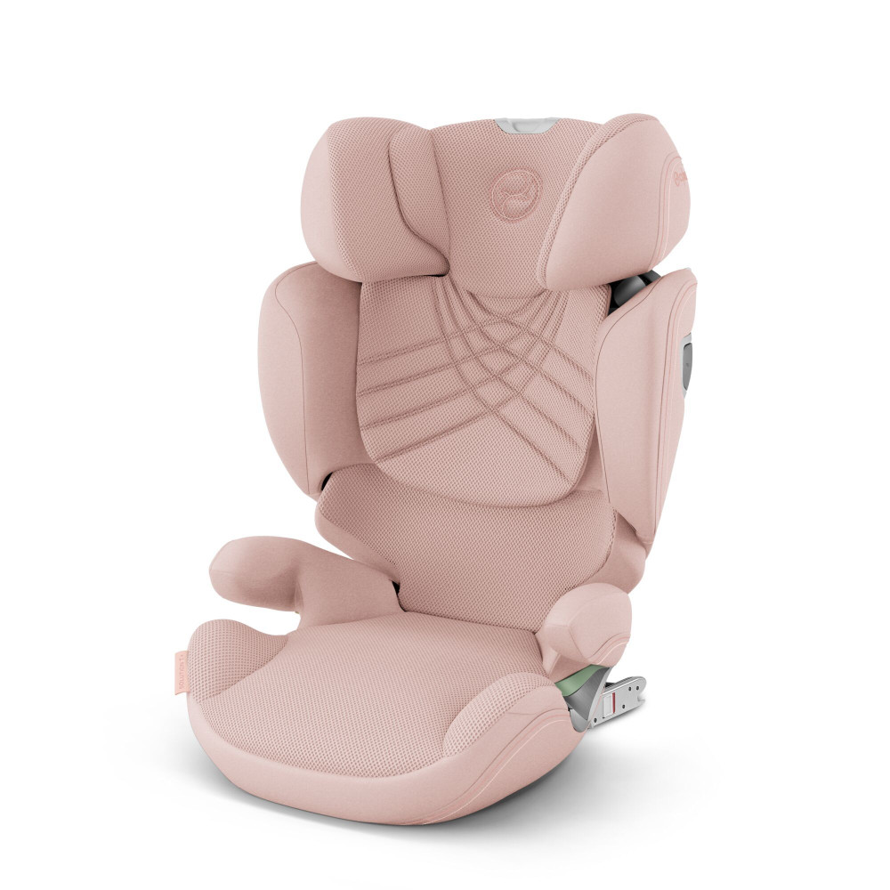 Cybex Solution T i-Fix - дитяче автокрісло (від 3 до 12 років / 100 - 150 см), з відкидним підголівником та покращеною вентиляцією • Peach Pink (Plus)