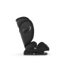 Cybex Solution G i-Fix - дитяче автокрісло (від 3 до 12 років / 100 - 150 см), з відкидним підголівником, покращеною вентиляцією та захистом від бокових ударів • Moon Black (Plus)