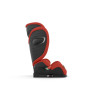 Cybex Solution G i-Fix - дитяче автокрісло (від 3 до 12 років / 100 - 150 см), з відкидним підголівником, покращеною вентиляцією та захистом від бокових ударів • Hibiscus Red (Plus)