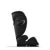 Cybex Solution G i-Fix - дитяче автокрісло (від 3 до 12 років / 100 - 150 см), з відкидним підголівником, покращеною вентиляцією та захистом від бокових ударів • Moon Black (Comfort)