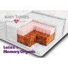 Baby Veres Latex+Memory Organic - матрац з жорсткістю двох сторін, для дітей від народження до 3 років (кокосова койра, неткане волокно, натуральний латекс з memory ефектом) • 120х60х10 см
