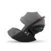 Cybex Cloud G i-Size - автокрісло для немовля i-Size (автолюлька), легке, розкладається до лежачого положення, дихаюча тканина Air Mesh (40 - 87 см) • Lava Grey (Comfort)