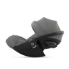 Cybex Cloud G i-Size - автокрісло для немовля i-Size (автолюлька), легке, розкладається до лежачого положення, дихаюча тканина Air Mesh (40 - 87 см) • Lava Grey (Comfort)