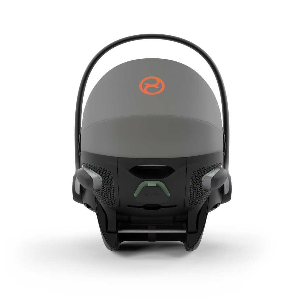 Cybex Cloud G i-Size - автокрісло для немовля i-Size (автолюлька), легке, розкладається до лежачого положення, дихаюча тканина Air Mesh (40 - 87 см) • Lava Grey (Comfort)