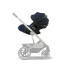 Cybex Cloud G i-Size - автокрісло для немовля i-Size (автолюлька), легке, розкладається до лежачого положення, дихаюча тканина Air Mesh (40 - 87 см) • Ocean Blue (Plus)