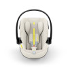Cybex Cloud G i-Size - автокрісло для немовля i-Size (автолюлька), легке, розкладається до лежачого положення, дихаюча тканина Air Mesh (40 - 87 см) • Seashell Beige (Plus)