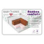 Baby Veres Bamboo Comfort+ - детский матрас с разной жесткостью сторон (бамбуковое волокно, кокосовая койра, elastic foam) • 120x60x10 см Baby Veres Bamboo Comfort+ - детский матрас с разной жесткостью сторон (бамбуковое волокно, кокосовая койра, elastic foam) • 120x60x10 см