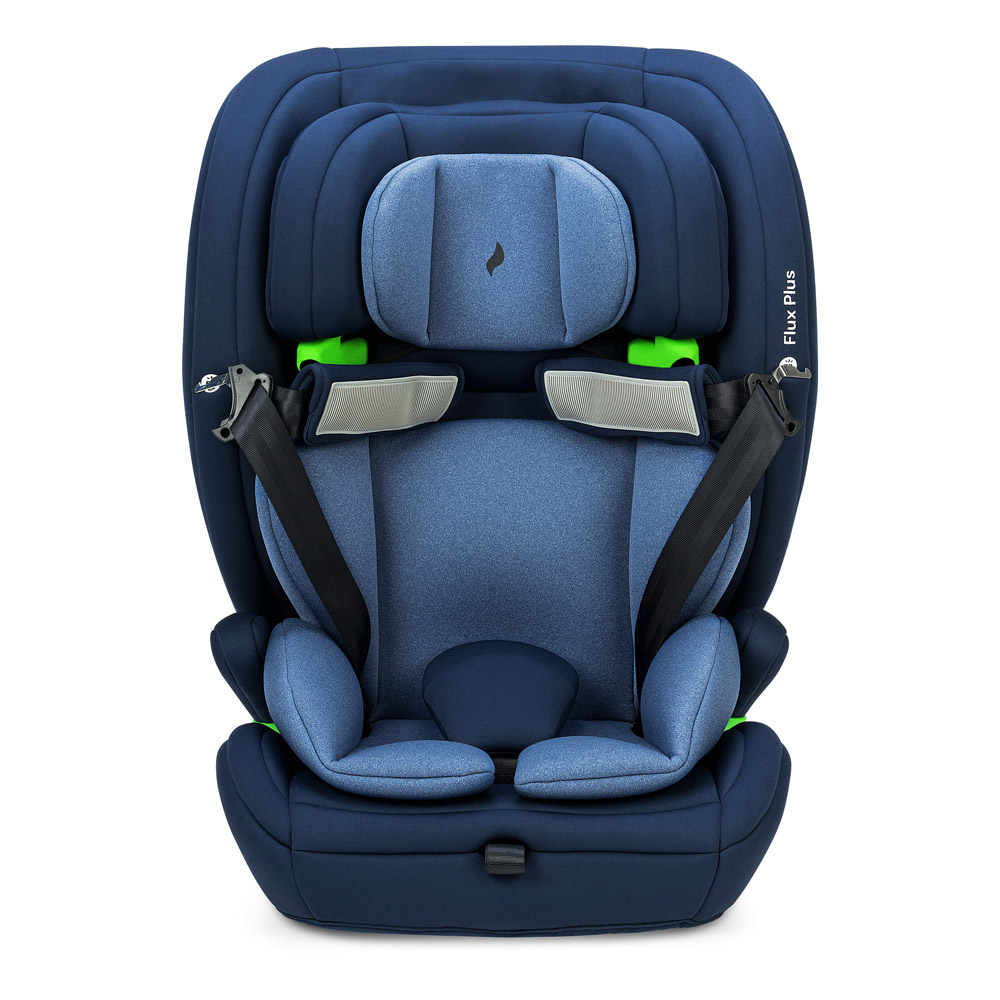 Osann Flux Plus i-Size - детское автокресло (от 15 месяцев до 12 лет / 76 - 150 см) • Navy Melange