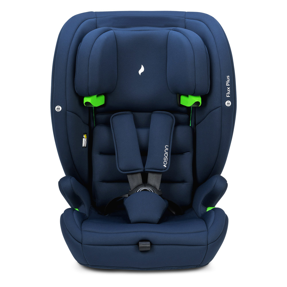 Osann Flux Plus i-Size - детское автокресло (от 15 месяцев до 12 лет / 76 - 150 см) • Navy Melange