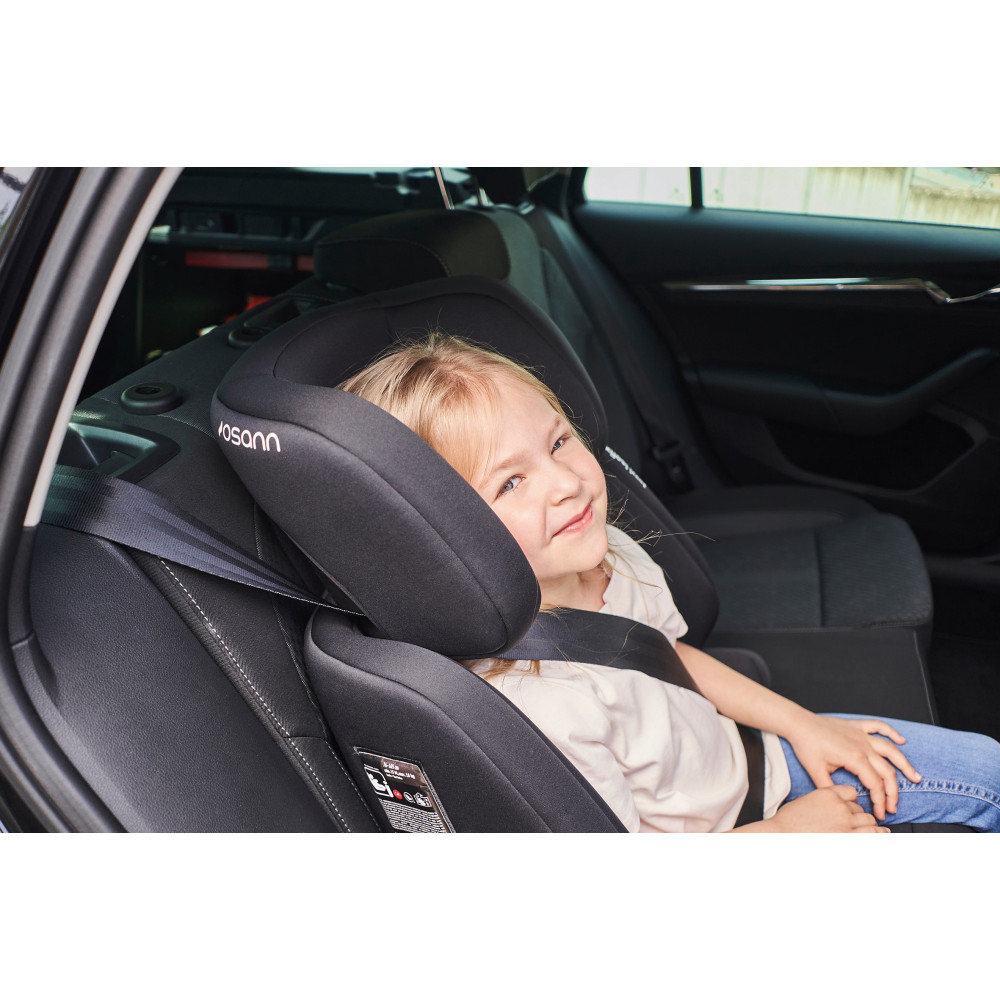 Osann Jazzi Isofix i-Size - дитяче автокрісло (від 9 місяців до 12 років / 76 - 150 см), система кріплення ISOFIX та Top-Tether • Black Osann Jazzi Isofix i-Size - дитяче автокрісло (від 9 місяців до 12 років / 76 - 150 см), система кріплення ISOFIX та Top-Tether • Black