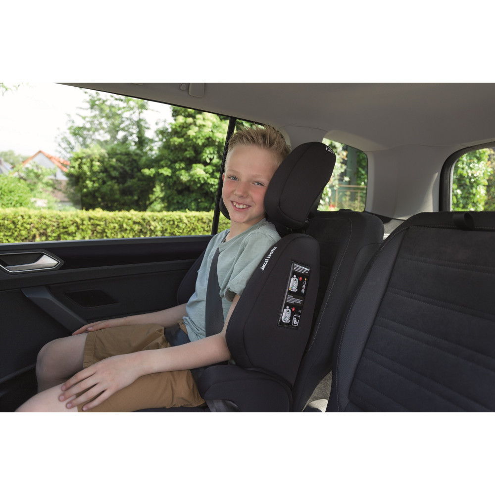 Osann Jazzi Isofix i-Size - дитяче автокрісло (від 9 місяців до 12 років / 76 - 150 см), система кріплення ISOFIX та Top-Tether • Black Osann Jazzi Isofix i-Size - дитяче автокрісло (від 9 місяців до 12 років / 76 - 150 см), система кріплення ISOFIX та Top-Tether • Black