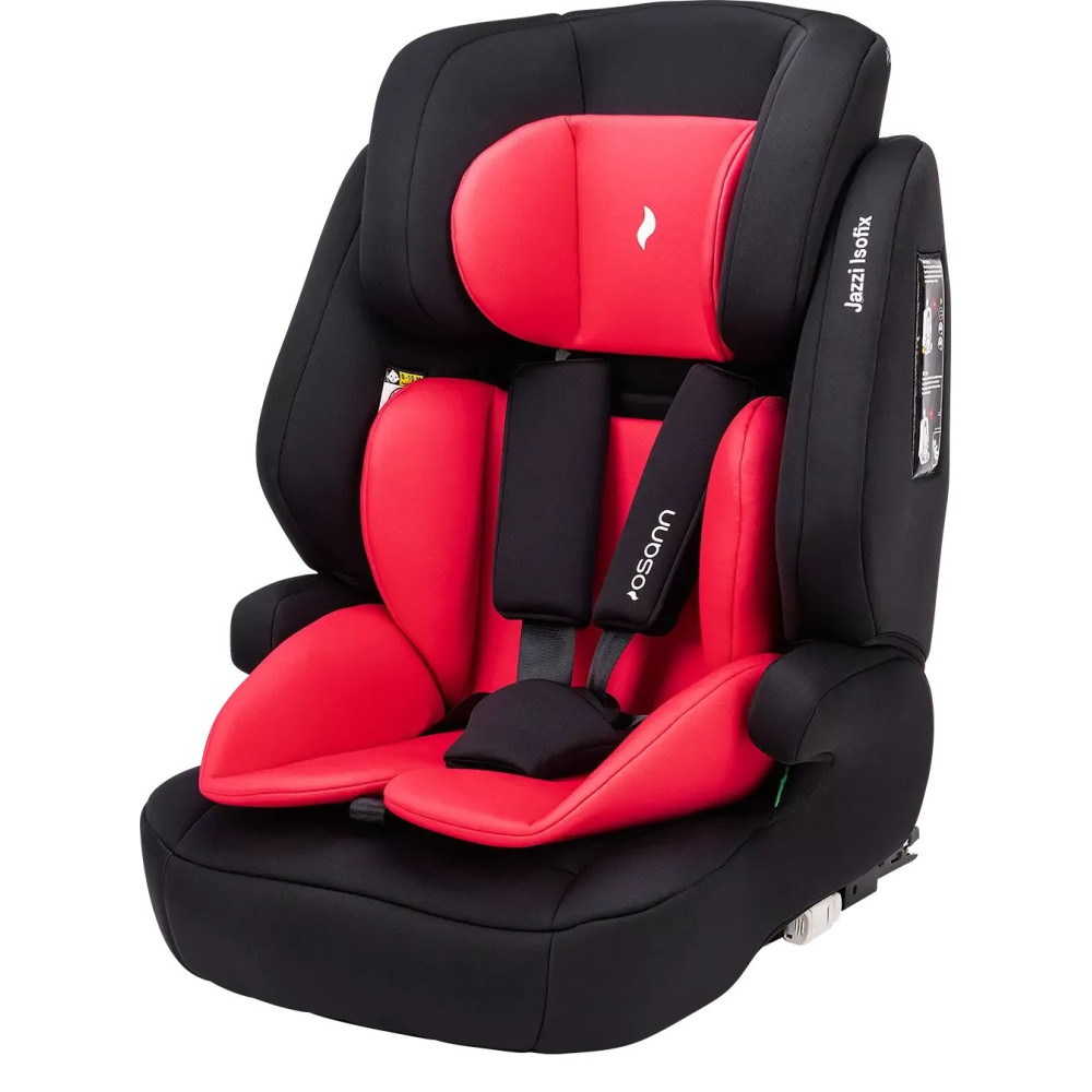 Osann Jazzi Isofix i-Size - детское автокресло (от 9 месяцев до 12 лет / 76 - 150 см), система крепления ISOFIX и Top-Tether • Coral