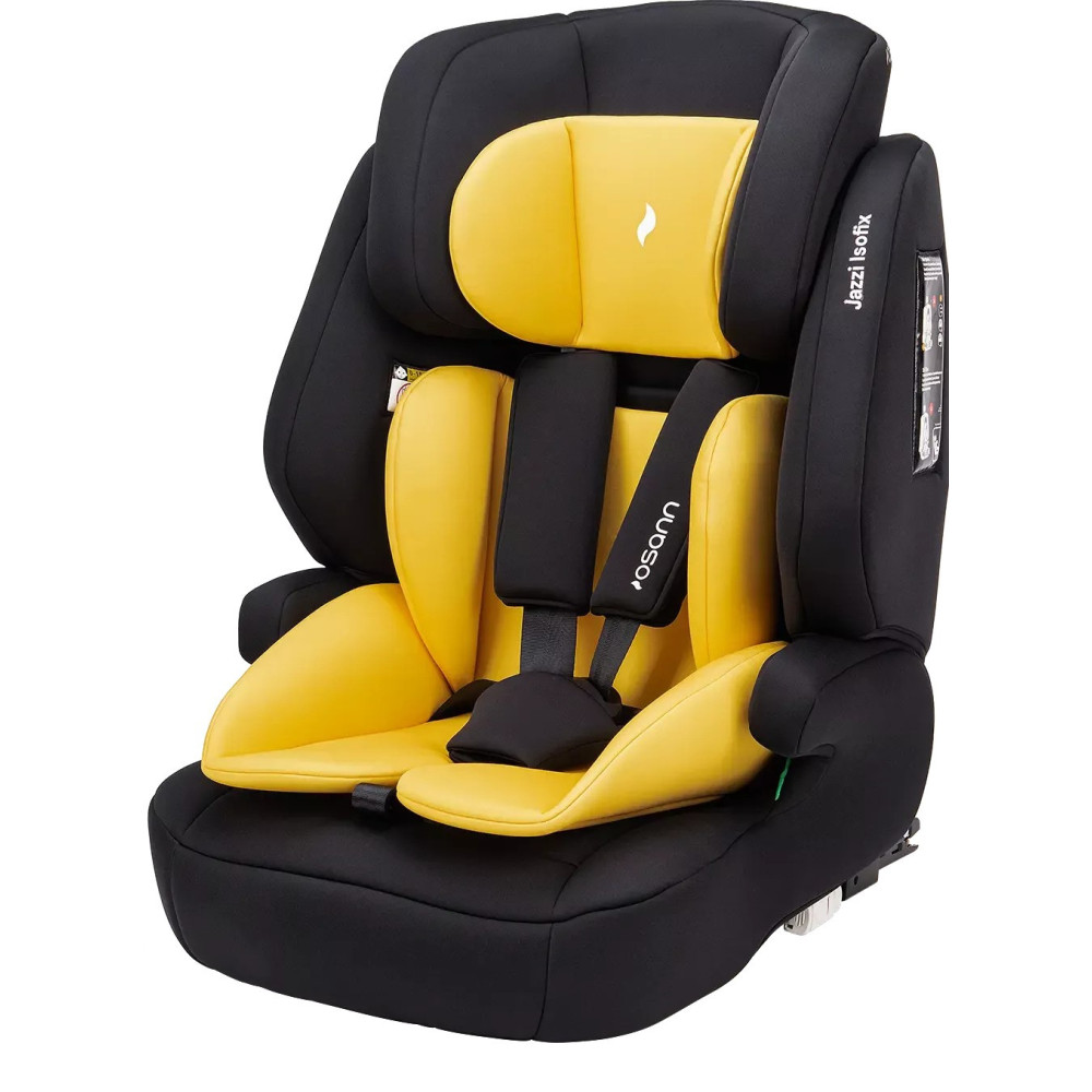 Osann Jazzi Isofix i-Size - дитяче автокрісло (від 9 місяців до 12 років / 76 - 150 см), система кріплення ISOFIX та Top-Tether • Pineapple
