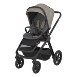 Espiro Miloo Way - прогулочная коляска для бездорожья, реверсивный прогулочный блок, регулируется высота капюшона, быстрое складывание • 117 Cashmere Gray