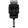 Osann Eno360 SL i-Size - автокресло для детей (от 0 до 12 лет / 40 - 150 см), поворотное (360), крепление ISOFIX с упором в пол • All Black