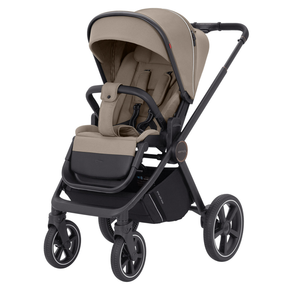 Carrello Ultimo CRL-6518 - детская коляска 2в1, коляска с люлькой, регулировка высоты люльки и прогулочного блока, всесезонная коляска • Pearl Beige Carrello Ultimo CRL-6518 - детская коляска 2в1, коляска с люлькой, регулировка высоты люльки и прогулочного блока, всесезонная коляска • Pearl Beige