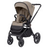 Carrello Ultimo CRL-6518 - детская коляска 2в1, коляска с люлькой, регулировка высоты люльки и прогулочного блока, всесезонная коляска • Pearl Beige