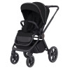 Carrello Ultimo CRL-6518 - детская коляска 2в1, коляска с люлькой, регулировка высоты люльки и прогулочного блока, всесезонная коляска • Sable Black