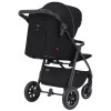 Carrello Bravo Air NF 2024 CRL-5512 - прогулянкова коляска, всесезонний візок з надувними гумовими колесами • Pure Black