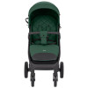 Carrello Bravo Air NF 2024 CRL-5512 - прогулянкова коляска, всесезонний візок з надувними гумовими колесами • Spring Green