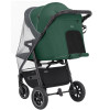 Carrello Bravo Air NF 2024 CRL-5512 - прогулянкова коляска, всесезонний візок з надувними гумовими колесами • Spring Green