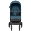 Carrello Bravo Air NF 2024 CRL-5512 - прогулянкова коляска, всесезонний візок з надувними гумовими колесами • Ice Blue