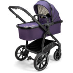 Osann Ole - універсальна коляска 2 в 1 з великими колесами та реверсивним блоком, всесезонна, для подорожей • Blackberry