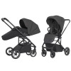 Carrello Alfa BF CRL-5508 - прогулочная коляска с реверсивным блоком (сиденье устанавливается лицом к маме), регулируется высота капюшона • Graphite Grey